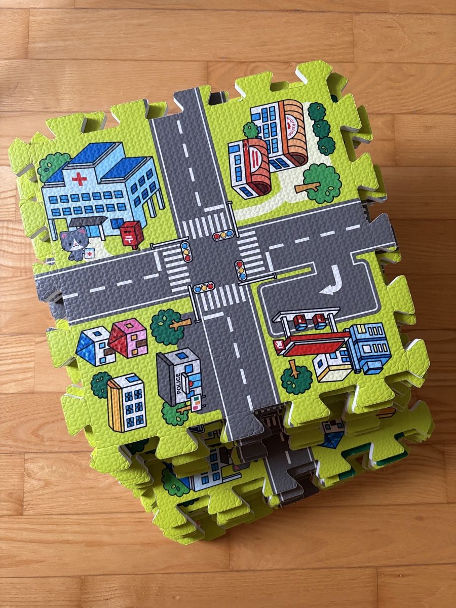 Spielmatte: 17 Steckmatten Bodenmatten Spielmatten 32x32 Kind – Gebraucht aus Klingnau von Cathlight