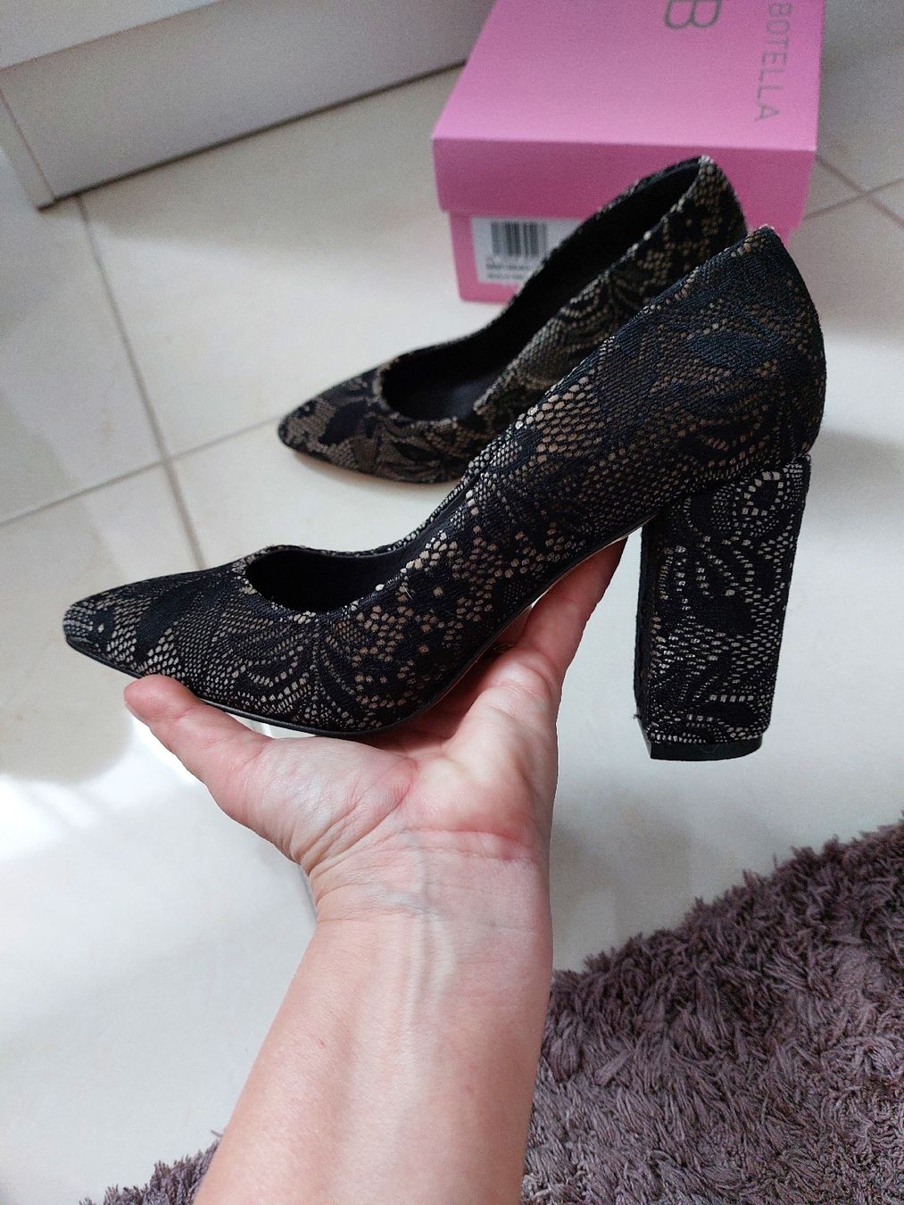 Scarpe da donna: Escarpin Roberto Botella , noir dentelle – Nuovo (secondo la descrizione) da Formangueires venduto da Fabienne1974 2