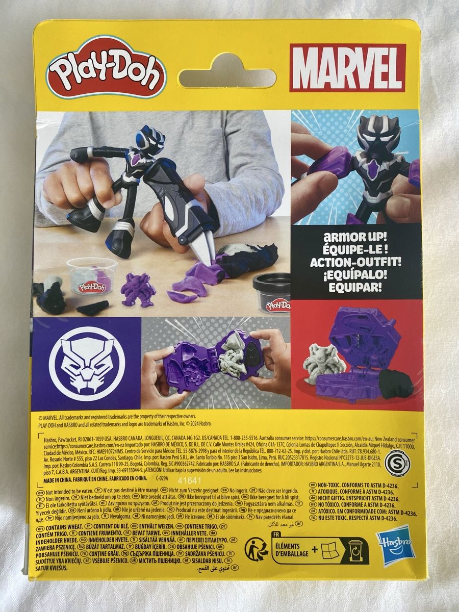Play-Doh Giocattoli: Play-Doh Marvel Black Panther Action Krallen – Nuovo (secondo la descrizione) da Oberembrach venduto da theZaz 1
