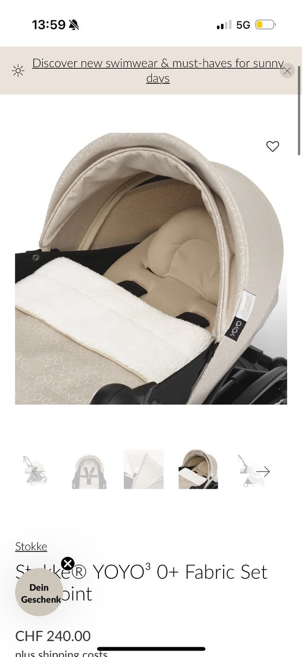 Stokke Carrozzine: Stokke YOYO Bonpoint newborn pack – Nuovo (secondo la descrizione) da Berikon venduto da chuchu 3