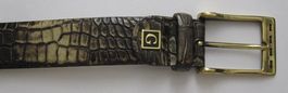 Ceinture GIORGIO’S of Palm Beach, 105cm, Alligator brun