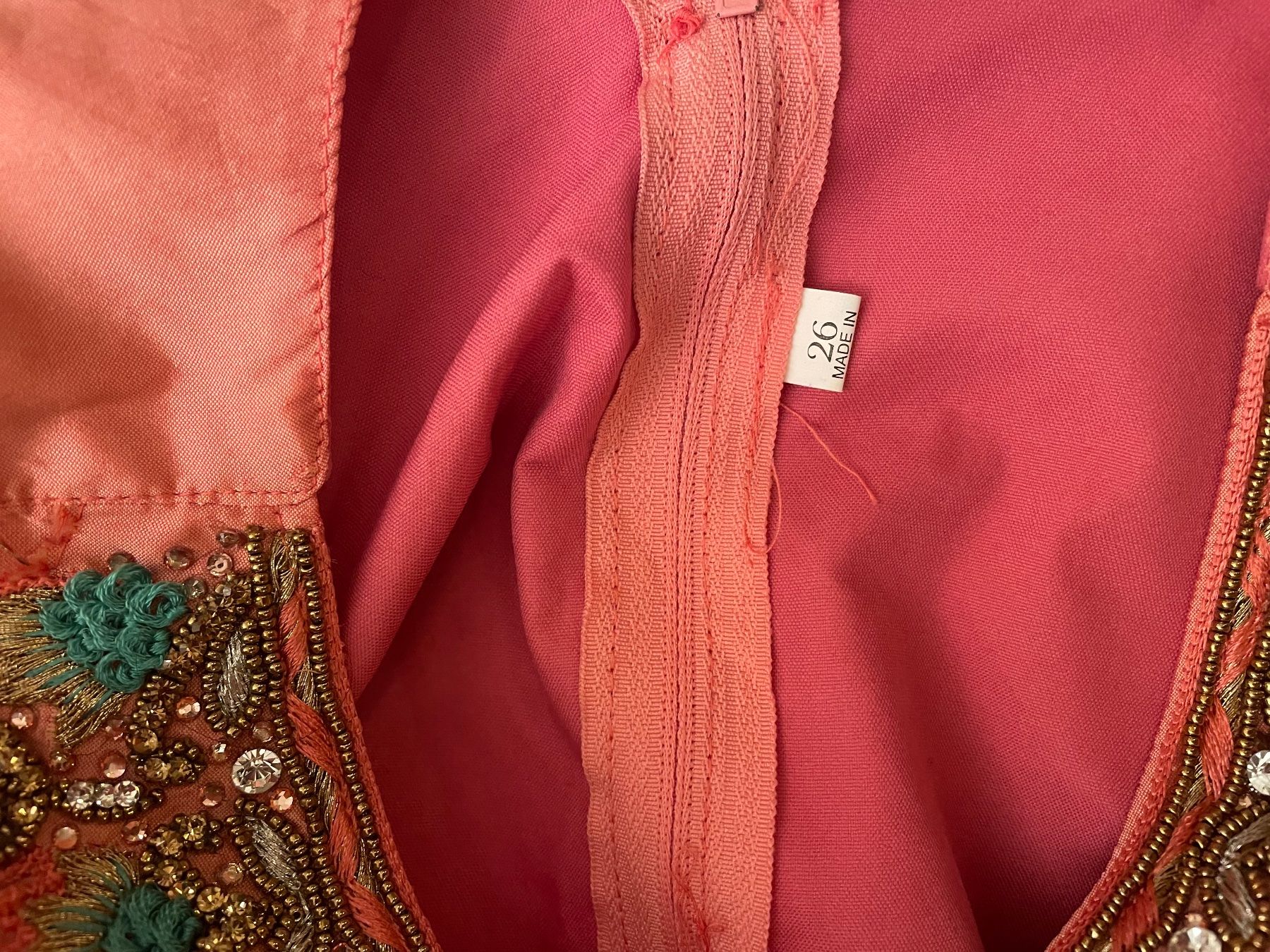 Kleider & Röcke: Festliches Kleid, 2-teilig, indisch – Gebraucht aus Zürich von Capetown14 6