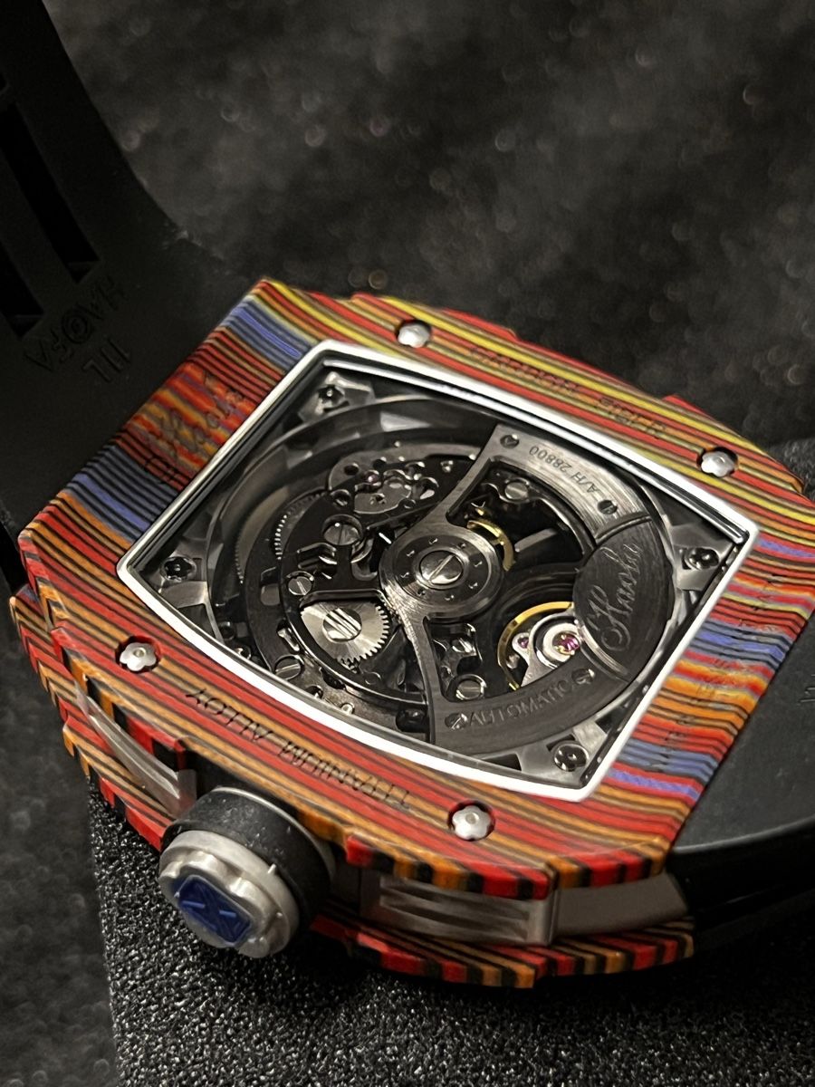 Uhren: Montre squelette multicolore, design unique, neuf! – Neu und originalverpackt aus Granges-Paccot von Piro44 4
