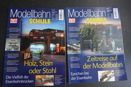 Modellbahn Schule Hefte 7 und 8 guter Zustand