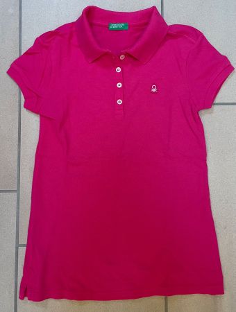 Mädchen Poloshirt von Benetton 10-11J.