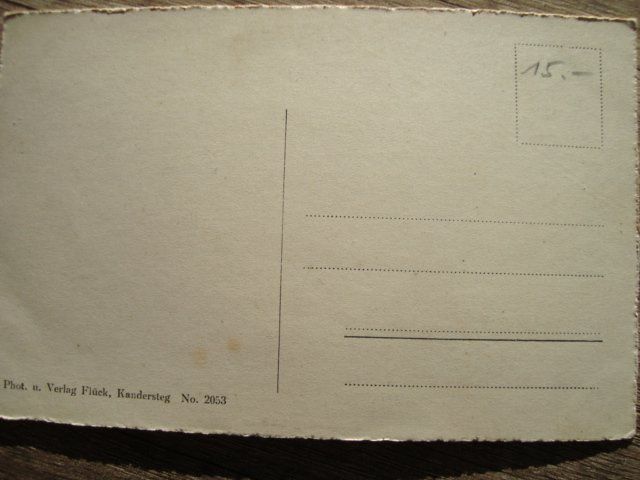 Cartoline postali: Kandersteg Postkarte – Usato da Thun venduto da Gaad1961 1