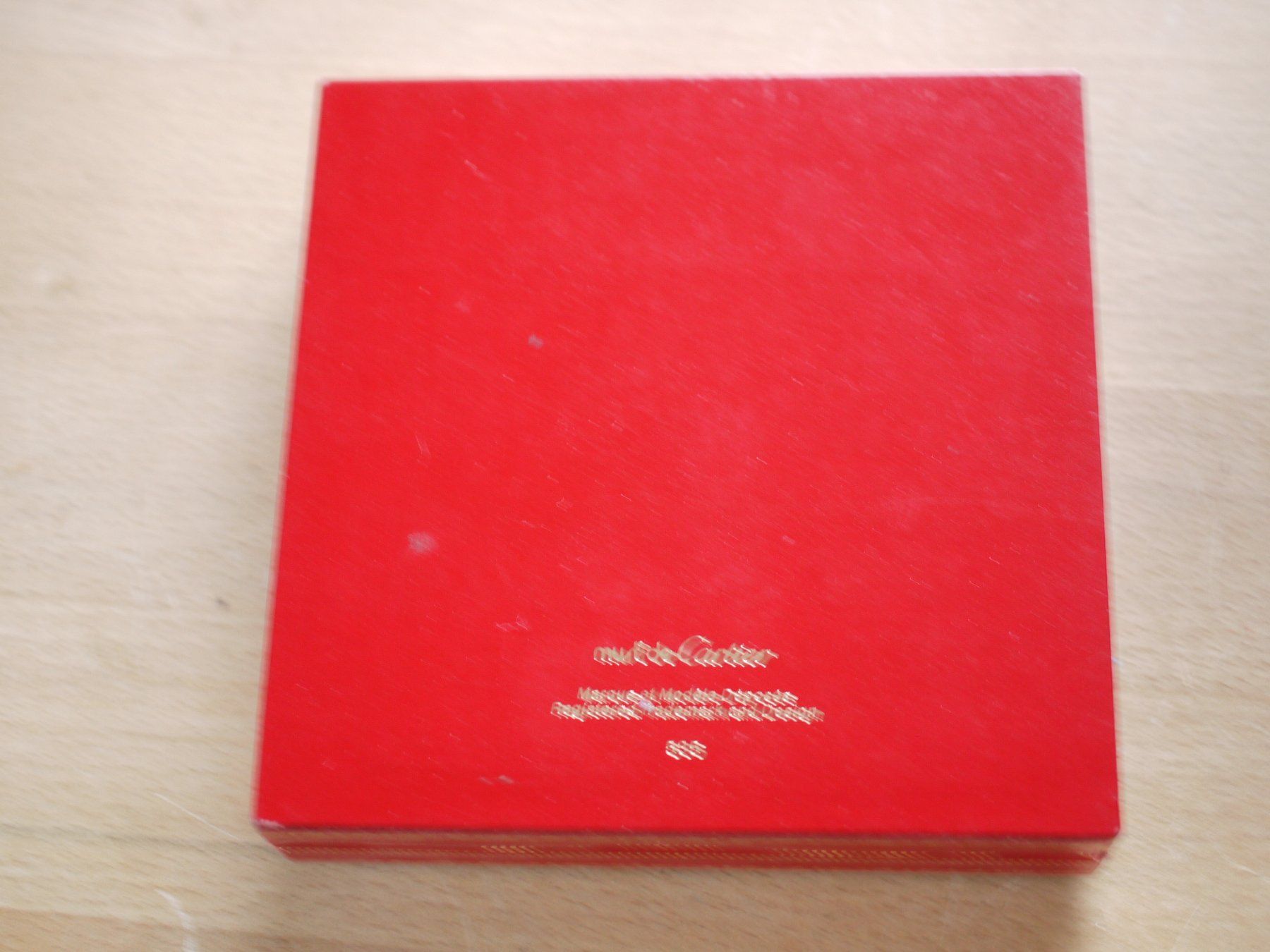 Cartier Portagioie: Mus de Cartier 12 x 12 x 2.8cm Ref. 535 – Usato da Gross venduto da Retro20 2
