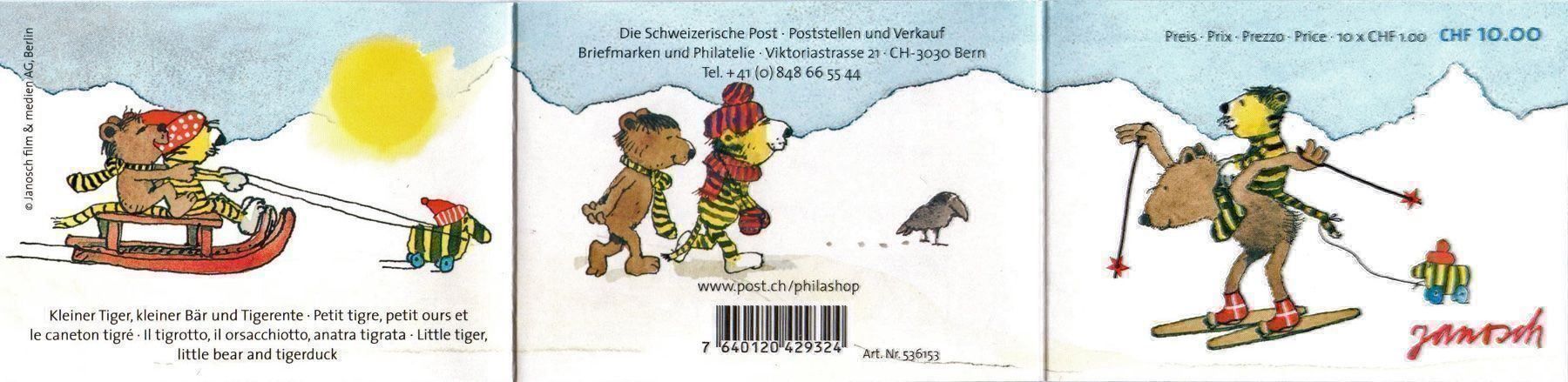 Alle Briefmarken: Markenheft Janosch** – Neu (gemäss Beschreibung) aus Dottikon von haeusibuh5 1
