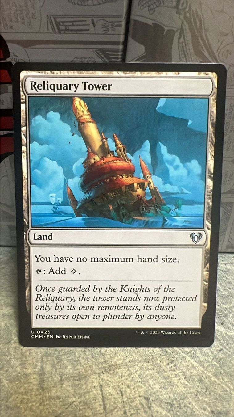 Magic The Gathering Carte collezionabili: Reliquary Tower – Nuovo (secondo la descrizione) da Wilen b. Wollerau venduto da GarruksShop