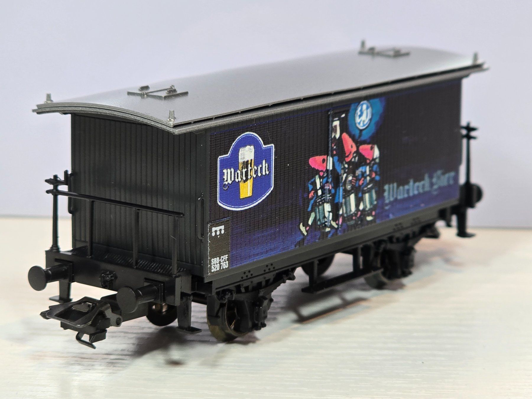 Märklin Modellini di ferrovie: Märklin 94500, SBB, Warteck Bier, NEU – Nuovo e nell'imballaggio originale da Kloten venduto da Nicola2 5