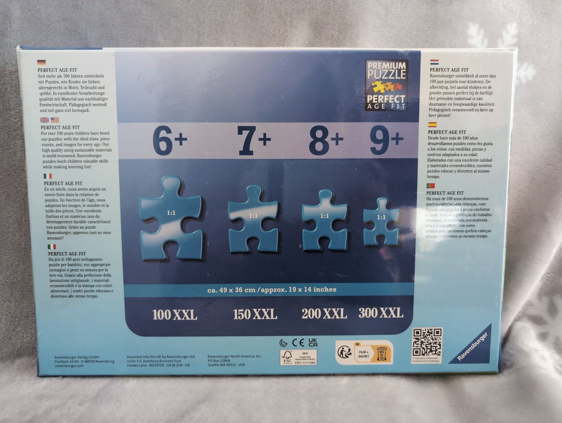 Ravensburger Puzzles: Ravensburger Puzzle Safari 100XXL – Neu und originalverpackt aus Oberegg von  1