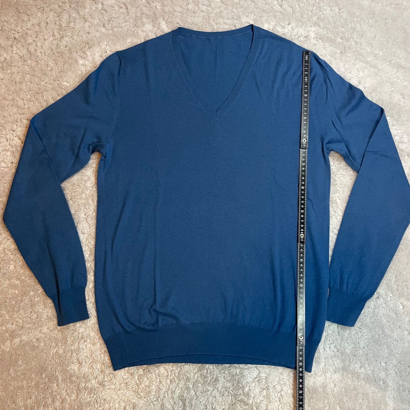 Prada Maglioni & Felpe: Prada Kaschmir-Seide Pullover Blau Gr. 52 – Usato da Bubikon venduto da SwissSecondLife