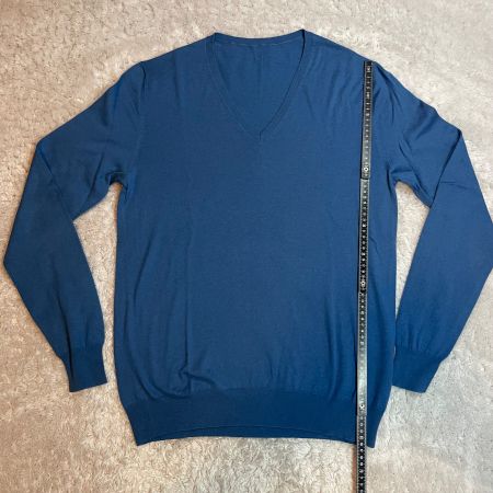 Prada Kaschmir-Seide Pullover Blau Gr. 52