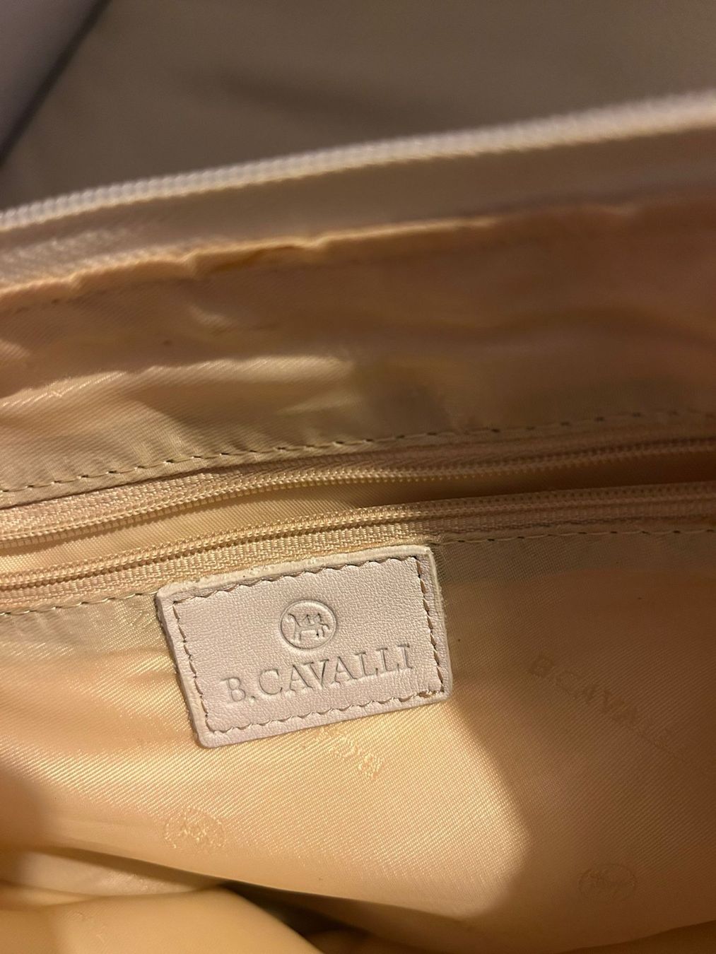 Borse da donna: Borsetta da spalla B. Cavalli color avorio – Usato da Melano venduto da H-Sara 2