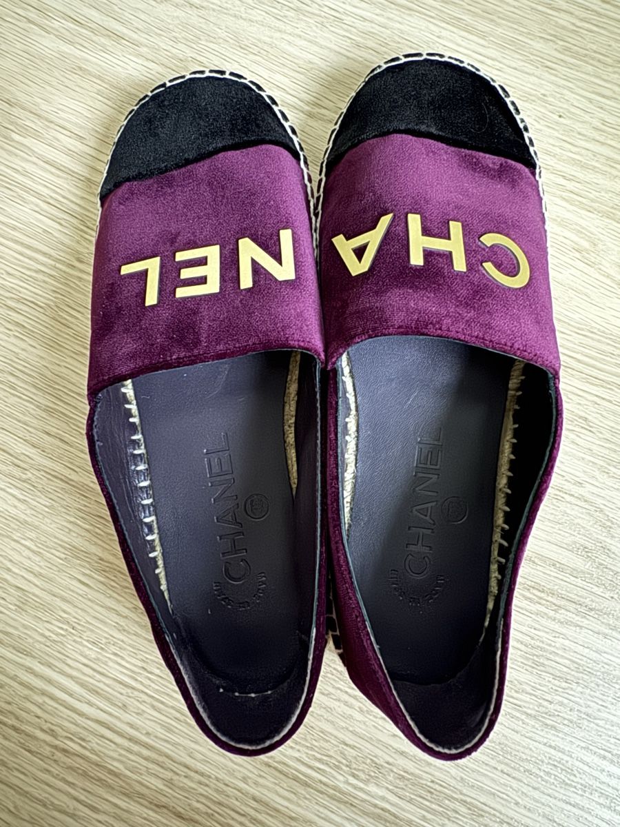 Chanel Scarpe da donna: Chanel Espadrilles Samt Gr. 37 Neu – Nuovo e nell'imballaggio originale da Killwangen venduto da was.sharp 4