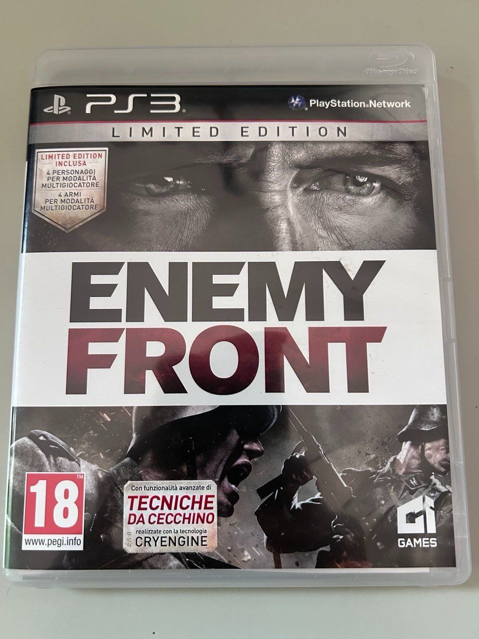 Sony Giochi: Enemy Front: Limited Edition per PlayStation 3 – Usato da Giubiasco venduto da LorisVale