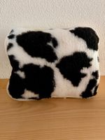 Neues Wollkissen mit Kuhmuster – ca. 30 × 40 cm