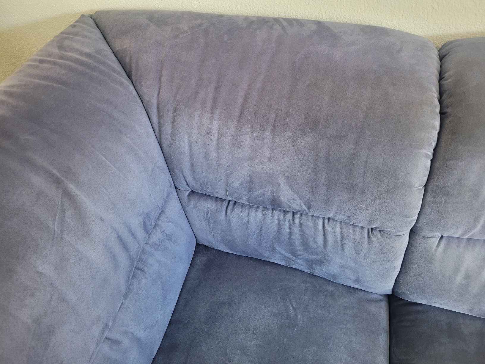 Sofas: Ecksofa Schlafsofa blau Microfaser viel gebraucht  – Gebraucht aus Neuenegg von transformer02 5