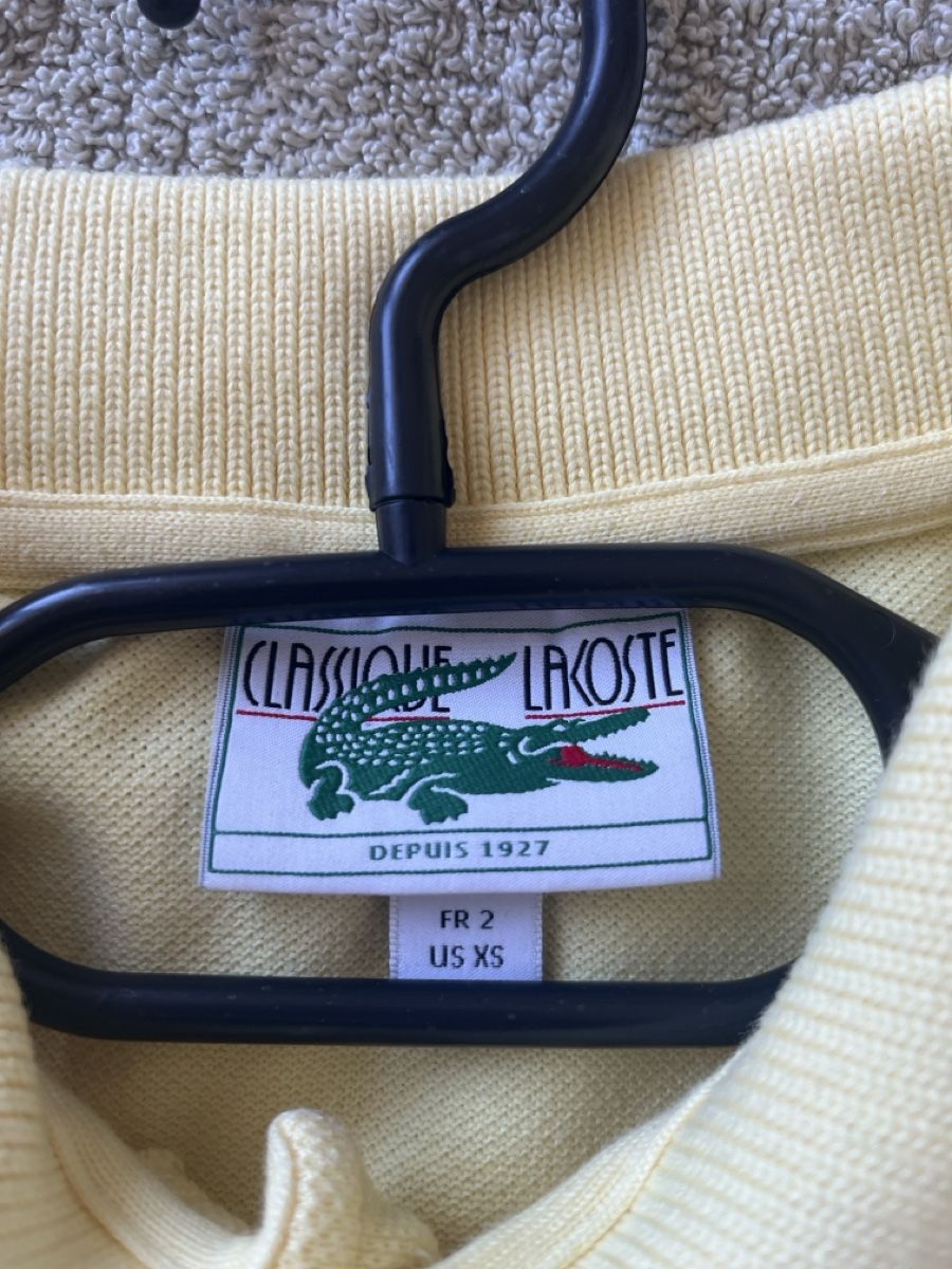 Lacoste Magliette Polo: Polo Lacoste Jaune – Nuovo (secondo la descrizione) da Chambésy venduto da wal_zv2t 1