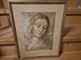 Gerahmter Druck im Vintage Stil - Einzigartiges Bild!