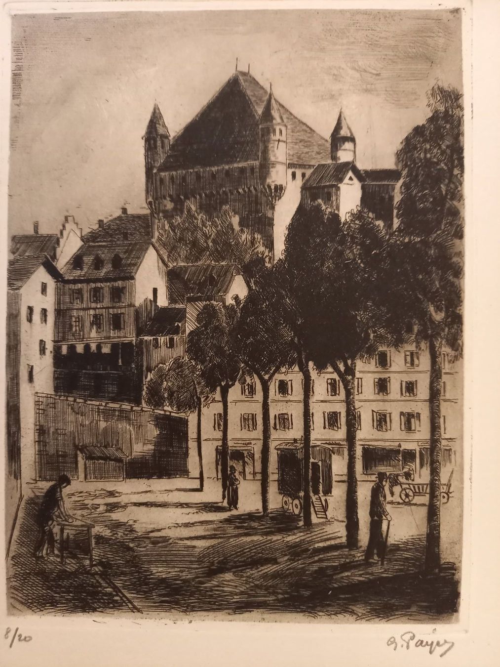 Gemälde: Georges PAYER(1879-1946) Lausanne – Gebraucht aus Lausanne von leneko 1