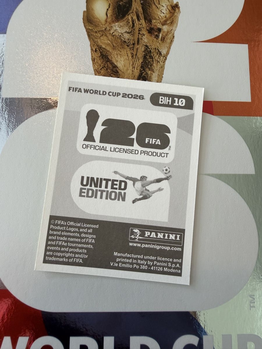 Panini Carte collezionabili: Panini Fifa World Cup 2026 - BIH 10 – Nuovo (secondo la descrizione) da Zürich venduto da Panini67 1