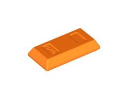 LEGO - 50x Orange Utensil Ingot / Bar - 99563 - NEW