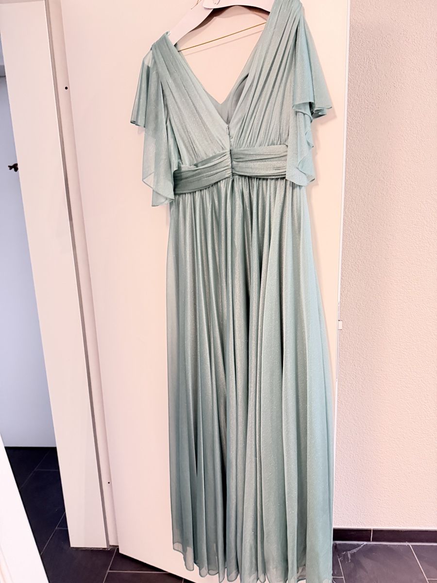Robes: Abendkleid in glitzerndem Türkis – D'occasion à Zürich par aussortiert 4