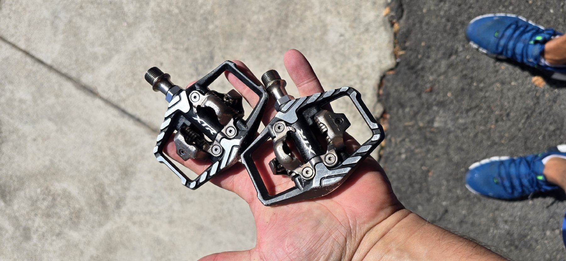 Shimano Ersatzteile: Shimano XTR Klickpedale – Gebraucht aus basel von Freerider4057