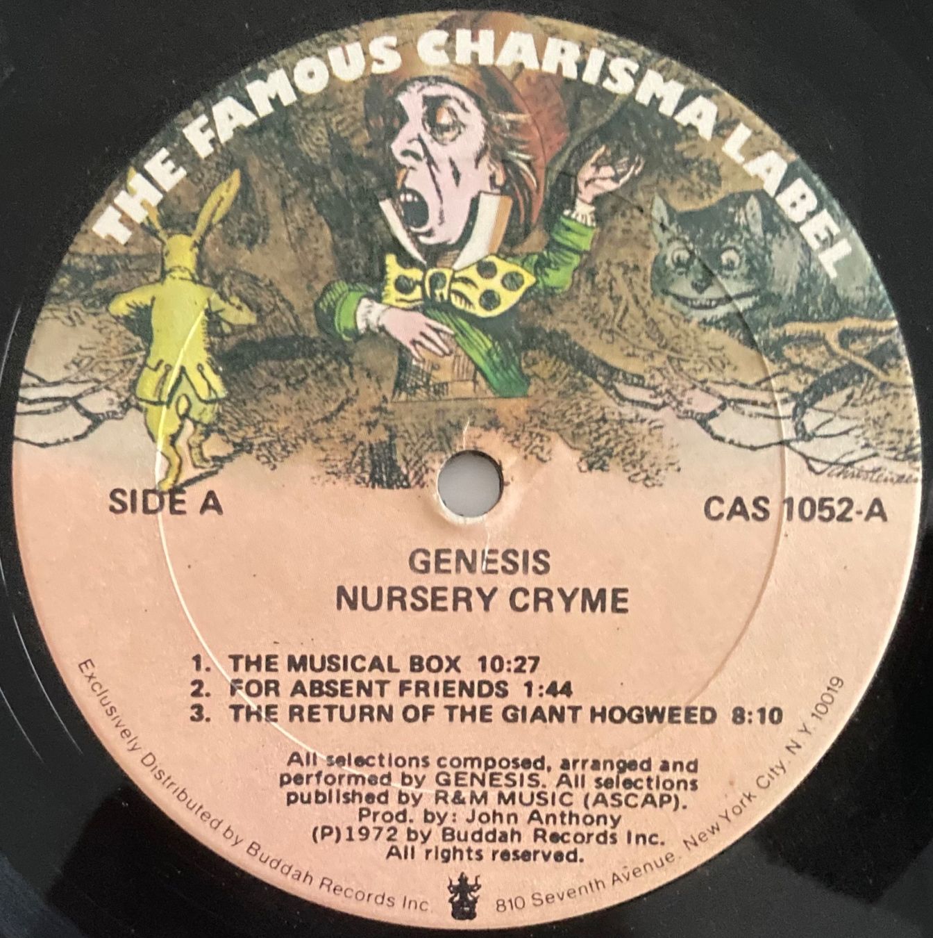 Dischi in vinile: GENESIS - NURSERY CRYME – Usato da Poliez-Pittet venduto da Newtown-Records 3