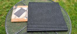 Teppichfliesen grau 6 Stk. neu ovp 50x50cm