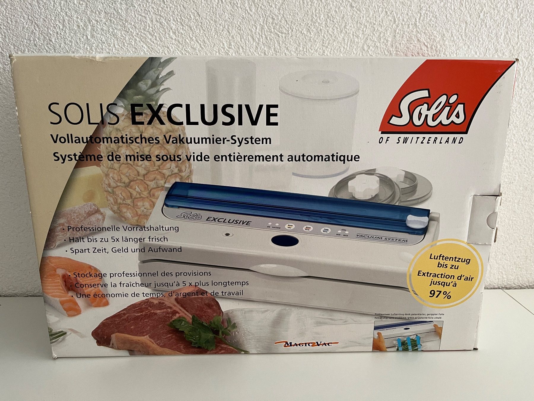 Solis Appareils de cuisine: Vakuumiergerät – Neuf avec emballage d'origine à Ernetschwil par Thies.Ray