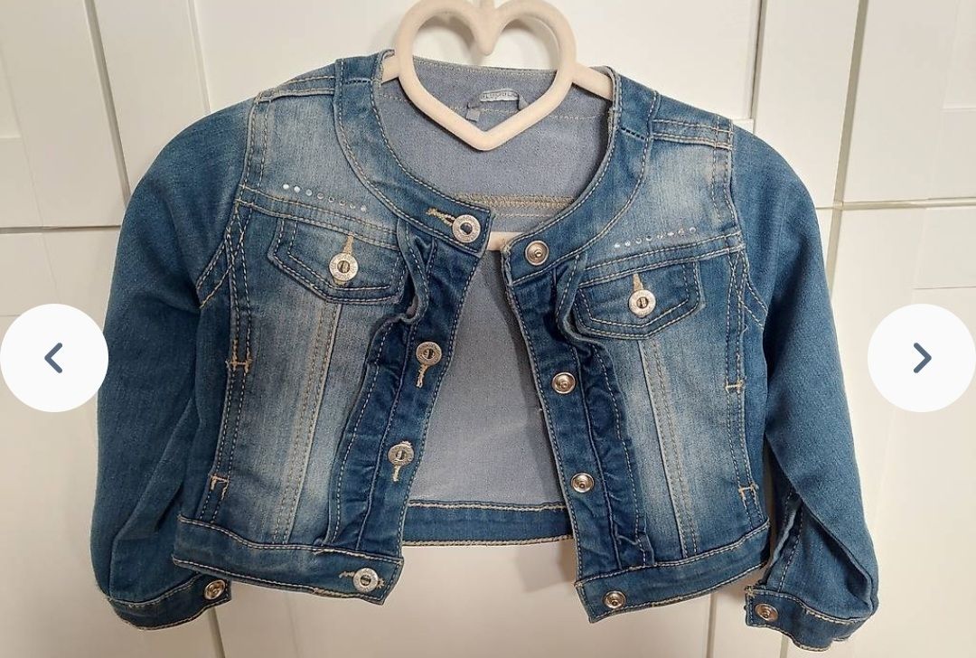 Jacken & Mäntel: Jeans Jacke Baby Mädchen Gr. 80 – Gebraucht aus Flurlingen von Atea8 2