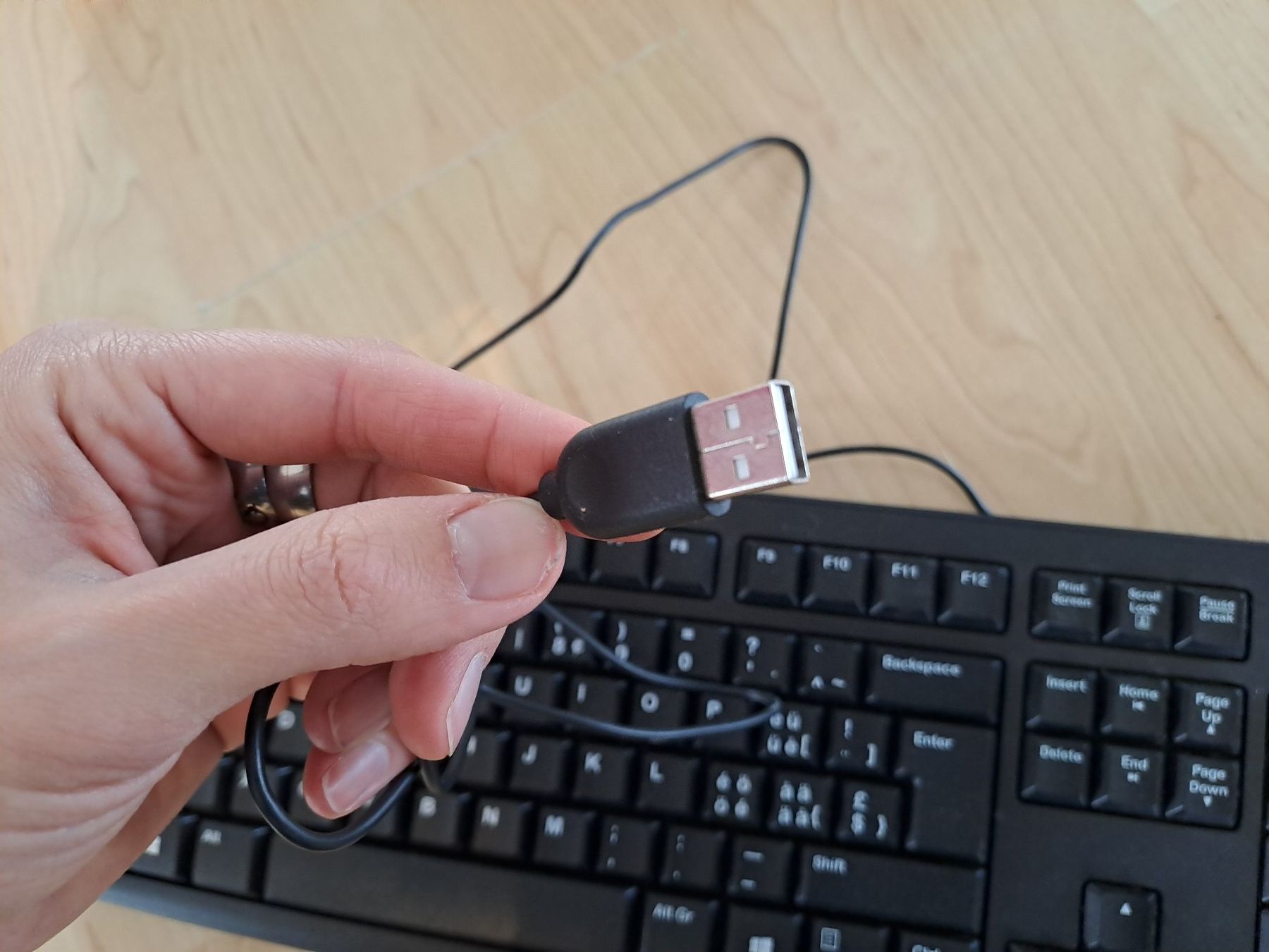 Logitech Tastiere: Logitech Tastatur K120 gebraucht – Usato da Glashütten venduto da Schwebefisch 2