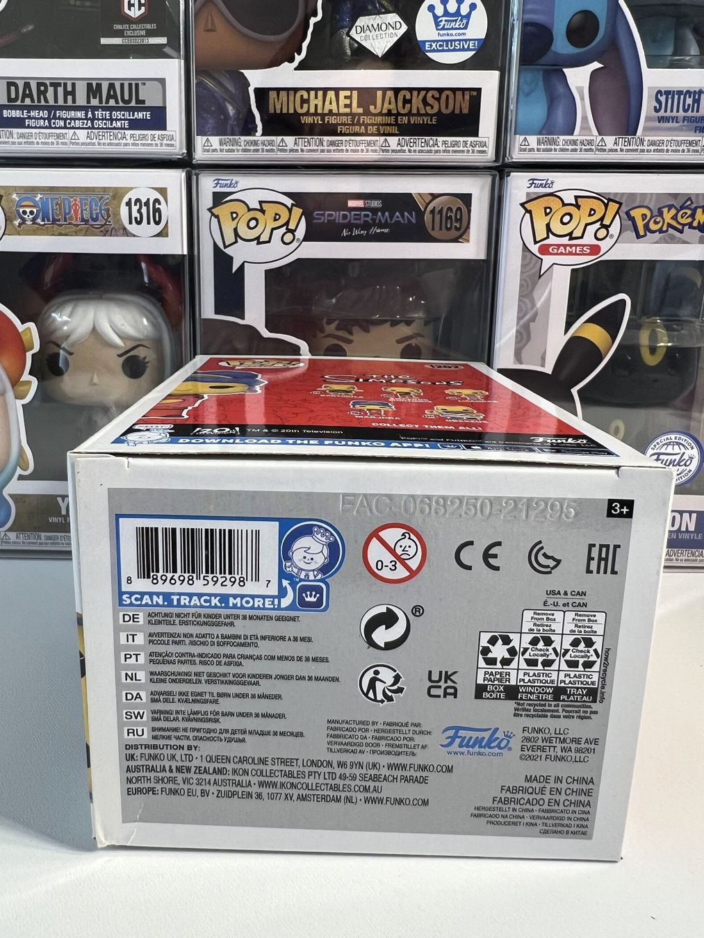 Funko Statuette: Funko POP! Television Les Simpsons Marjora – Nuovo e nell'imballaggio originale da Le Mouret venduto da perfectbijou 5