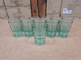 12x schöne edle Bacardi Trinkgläser ca. 0,3l ab 1.-