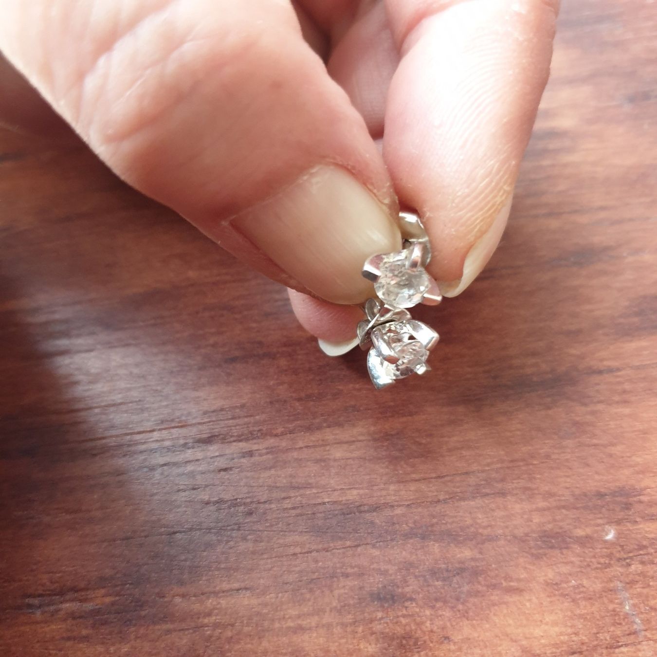 Ohrringe & -stecker: OHRSTECKER 925 GESTEMPELT MIT ZIRKONIA – Gebraucht aus Winterthur von katzen07 4