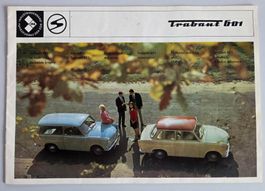 IFA Trabant 601 Broschüre aus DDR-Zeiten, sehr guter Zustand