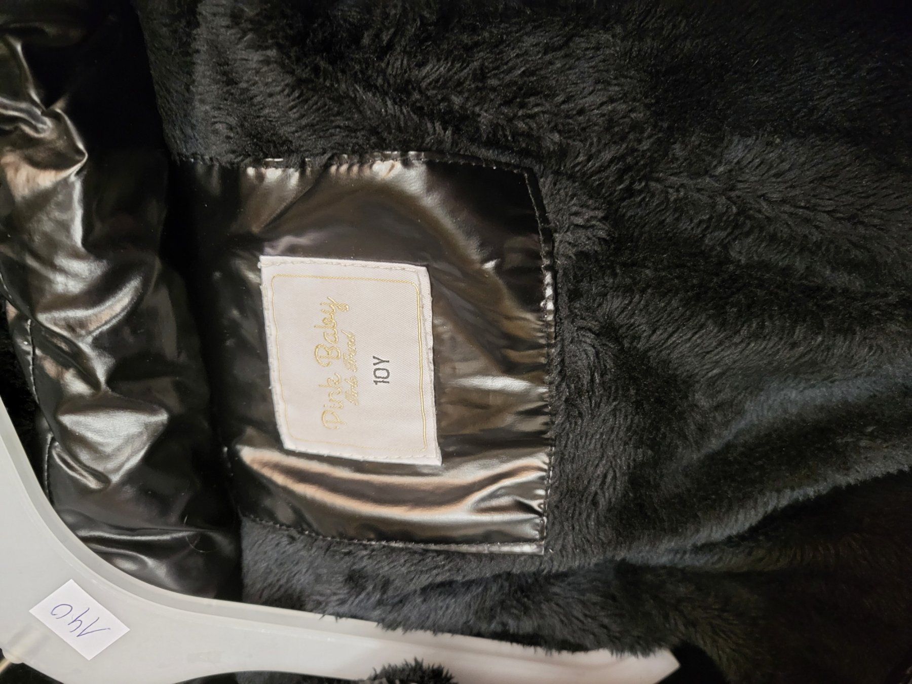 Giacche & Cappotti: Winterjacke Mädchen Gr. 140 schwarz Pink Baby R – Usato da Schwarzenburg venduto da Flamingo07 1