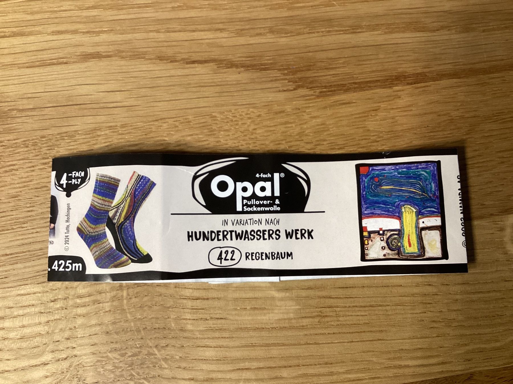 Socken: Handgestrickte Hundertwasser Socken NEUSTE Kollektion 4 – Neu und originalverpackt aus Flawil von kruemeli02 2