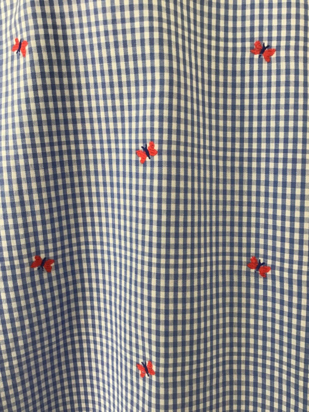 Robert Friedman Camicette: ROBERT FRIEDMAN BLUSE GR. S kariert mit Schmetterlingen – Nuovo (secondo la descrizione) da Glattfelden venduto da ire_w6h2 2
