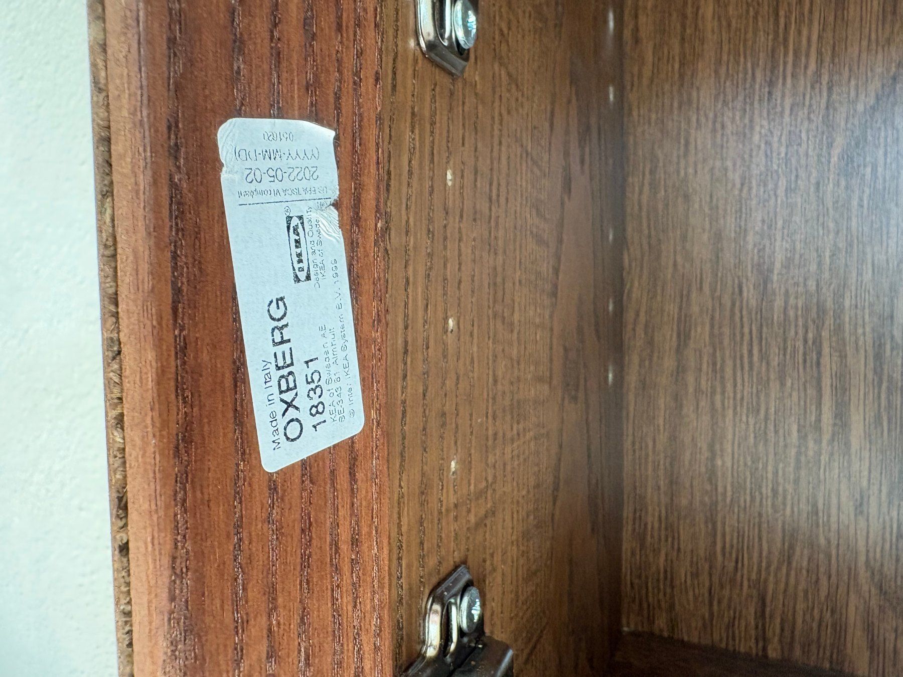 Ikea Scaffali: IKEA BILLY/OXBERG Regal mit Vitrinentür – Usato da Zürich venduto da zanili 4