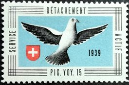 Soldatenmarke 2.WK, Dét Pig Voy 15, 1939, Wi Bft 24