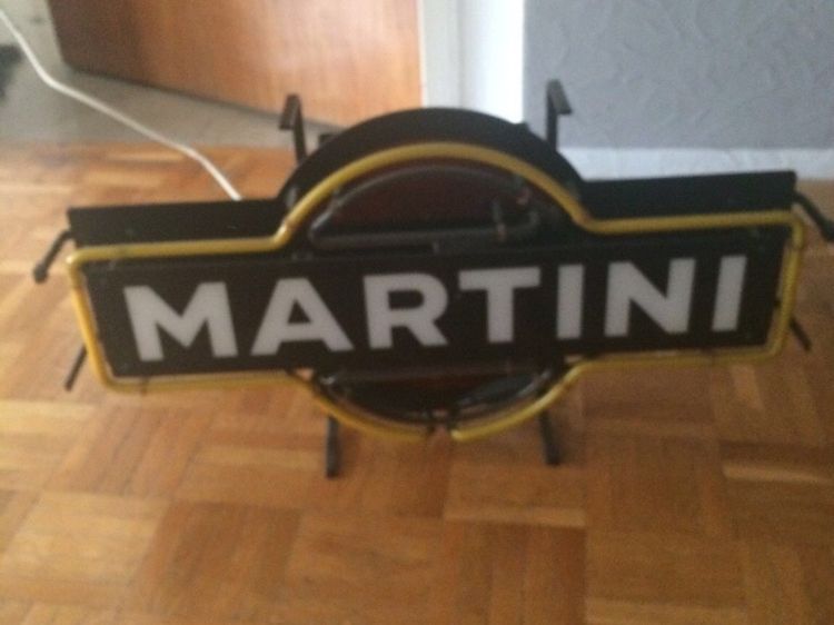 Lampade: MARTINI Neon Sign Light Leuchtreklame – Usato da Freidorf TG venduto da Angel_77 1