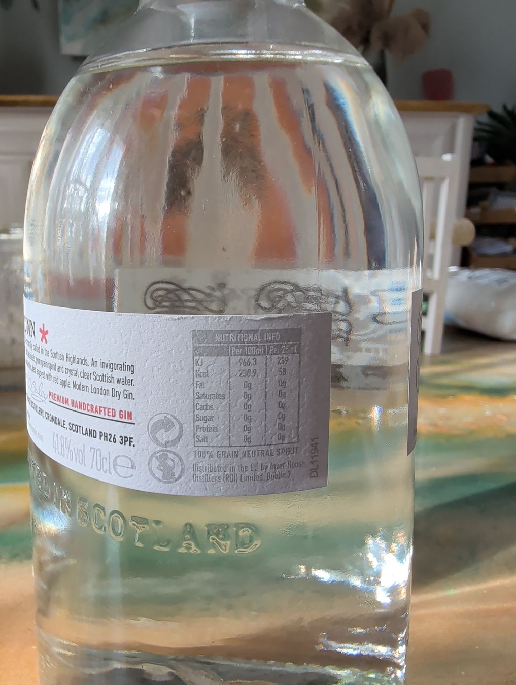Spirituosen: Caorunn Small Batch Scottish Gin 41.8% Vol 70cl Flasche – Neu und originalverpackt aus Oberkulm von hh1977 2