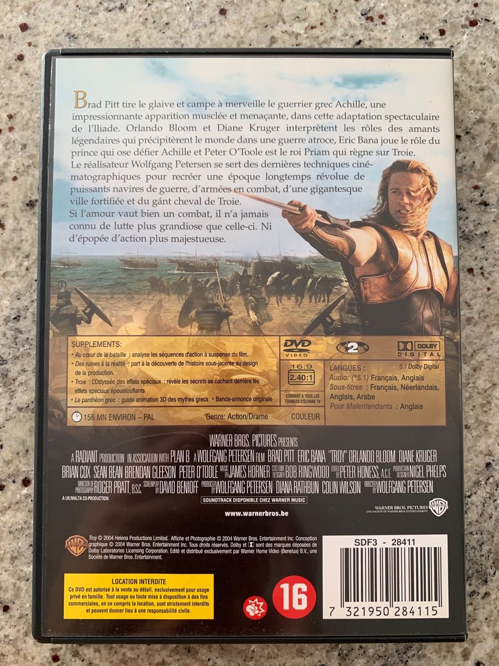 Tous les DVDs: DVD Troie Edition Spéciale 2 DVD – D'occasion à Genève par sunsustains 1