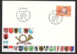 Pfadfinder Sonderbrief S. 618 Bonaduz 27.7. - 3.8.1966