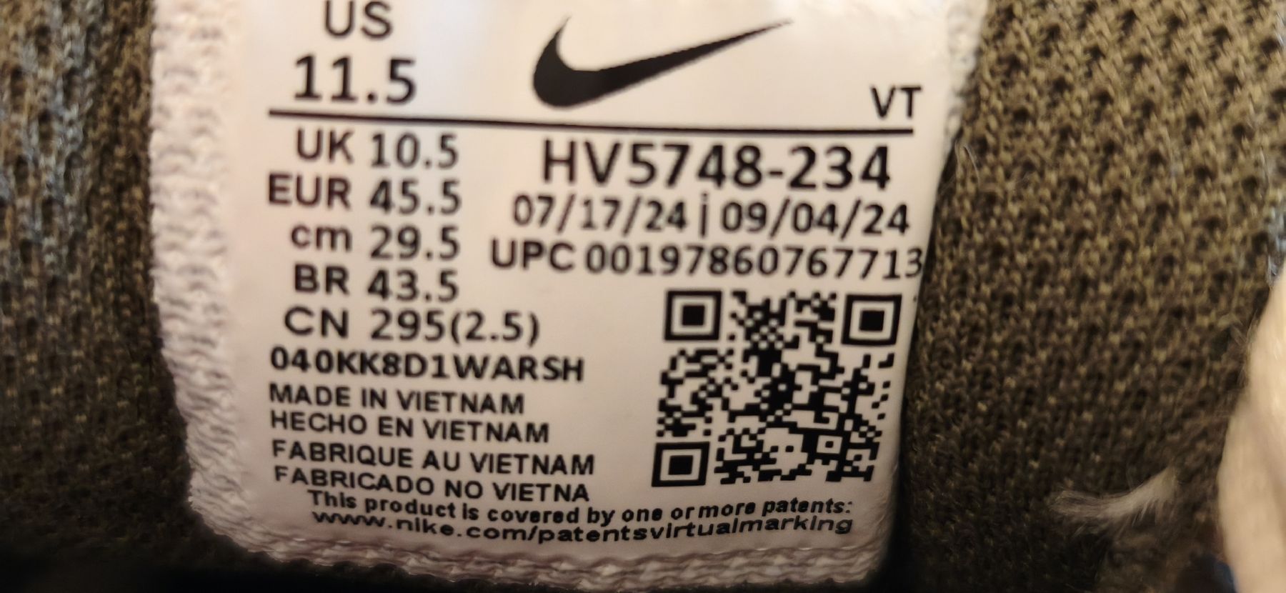 Scarpe da uomo: Nike Air Pegasus 45.5 – Nuovo (secondo la descrizione) da Balsthal venduto da GravelDudz 5