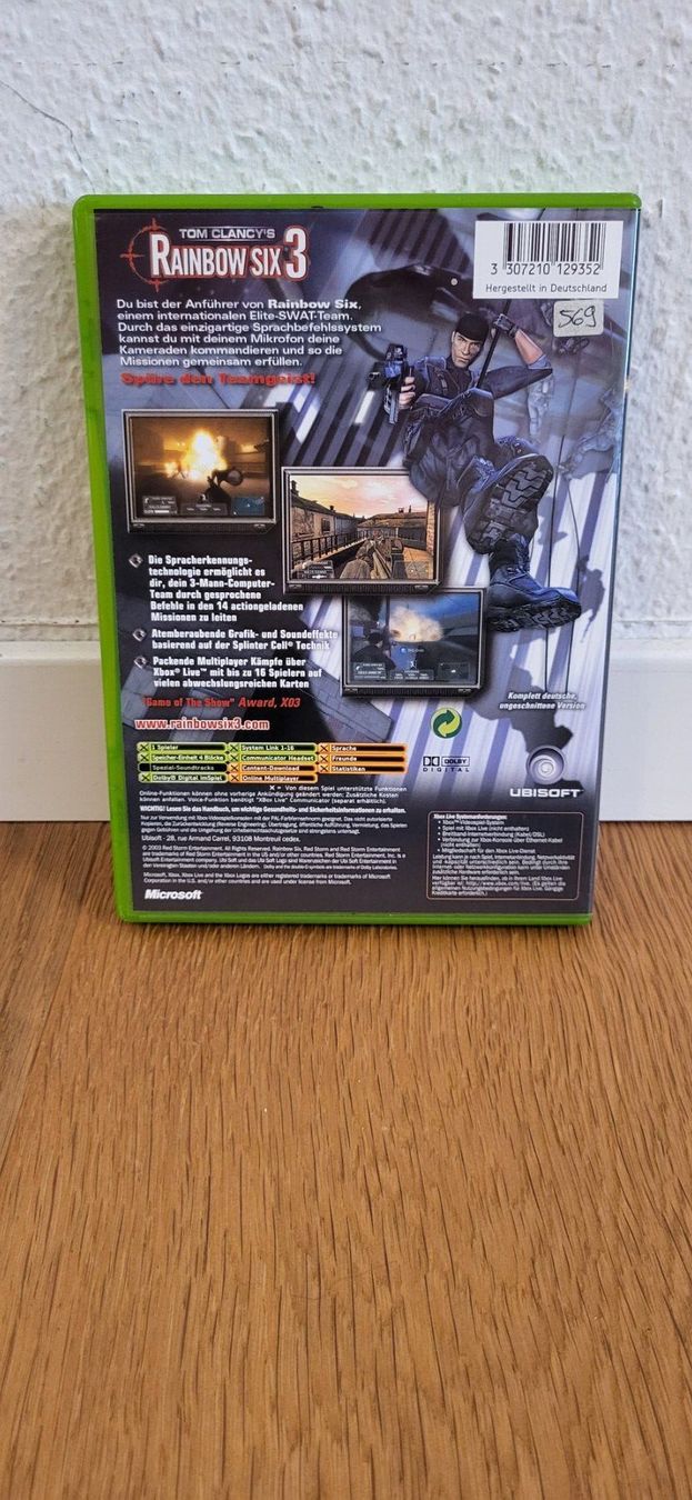 Microsoft Giochi: Xbox - Rainbow Six 3 – Usato da Münsingen venduto da DigitaleSpielecke 1