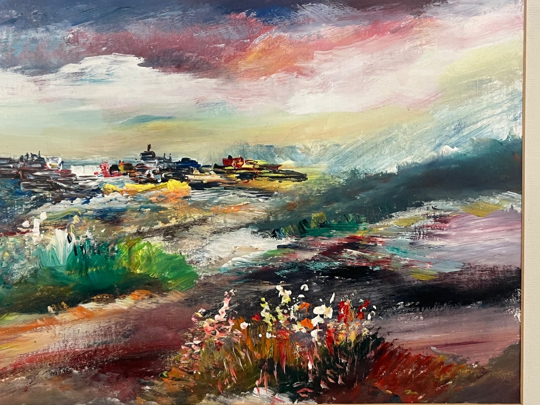 Dipinti: Original Ölgemälde, abstrakte Kunst, gerahmt – Usato da Basel venduto da PAUL_ART
